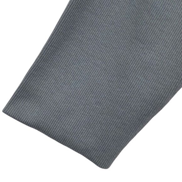 PACT Airplane Wrap Cardigan Sweater Size M/L Green Organic Cotton Open Front EUC - Picture 4 of 16